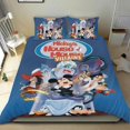 thumbnail image 1 of La Casa de Ratón de Disney Conjunto de sábanas temático, trío de piezas, cómodo y amigable con la piel, diseño único, regalo de decoración para el hogar para familiares, amigos y fans, 90 cm * 190 cm, 1 of 6