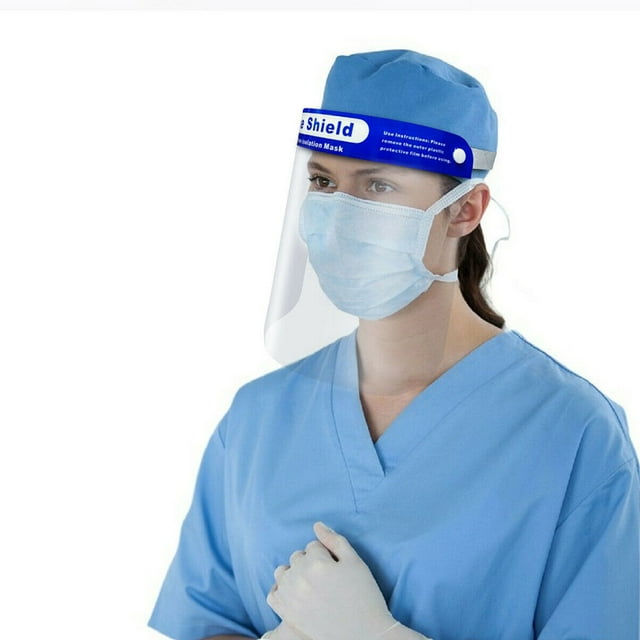 Xingzhi Protection Complète du Visage, Anti-Poussière, Protection des Yeux et du Nez, Écran Anti-Buée, 2 Pcs