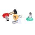 thumbnail image 4 of Pressure Washer Nozzle, Compact Pressure Washer Tip Stainless Steel Simple  Different Jet Angle  For Sidewalk For Washing Car For Garden, 4 of 8