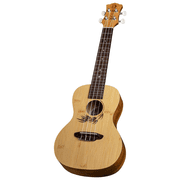 Luna LUNA-UKE-BAMBOO-C-NM 4 String Ukulele, Wood, 2 lb