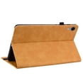 thumbnail image 4 of Decase Classic Case for 2021 Apple iPad Mini 6th Generation, 8.3 Inch Tablet (A2567/ A2568/ A2569) - Protective PU Leather Flip Case with Holders, Smart Fold Stand Cover with Auto Sleep Wake, Yellow, 4 of 5