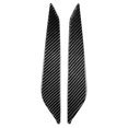 thumbnail image 3 of 2 pegatinas de fibra de carbono para el panel lateral de la palanca de cambios de la consola central del coche, aptas para Audi A4 B9 2017-2019, 3 of 11