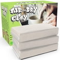 thumbnail image 1 of Arcilla secada al aire Aujazyble Premium, 1,5 kg, para manualidades y manualidades infantiles, 1 of 6