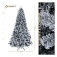 thumbnail image 3 of Árbol de Navidad Frondoso con Ramas Escarchadas, Pino Navideño Esquimal (Verde Oscuro Nevado, 1.80 m), 3 of 6