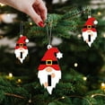 thumbnail image 4 of LSLJS Christmas Ornaments Christmas Acrylic Hanging Decorations - Set of 26 Alphabet Letters with Santa Claus Design for Holiday Ornaments and DIY Crafts Christmas Hanging Decorations, 4 of 6
