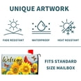 thumbnail image 5 of Spring/Summer Sunflower Cardinal Bird Mailbox Covers Magnetic Welcome Butterfly Floral Mailbox Cover Standard Size 18 X 21 Holiday Mailbox Wrap Post Letter Box Cover Decorative for Home Outdoor Garden, 5 of 6