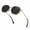 black, variant on POLASUP Retro Polygon Sunglasses for Men Women, Gold Metal Frame, UV400 Protection, Fashion Shades for Driving & Outdoor