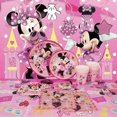 thumbnail image 5 of Disney-decoración de fiesta de cumpleaños de Minnie y Mickey Mouse, globo de papel de aluminio para niños y niñas, suministros para eventos, vajilla desechable, 5 of 5