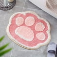 thumbnail image 4 of Microfiber Doormat, Bathroom Rugs With Versatile Gift Option, Non-Slip Backing For Safety, Quick Moisture Absorption, Easy Cleaning, Attractive Cat Claw Pattern, Heavy Density, 4 of 5