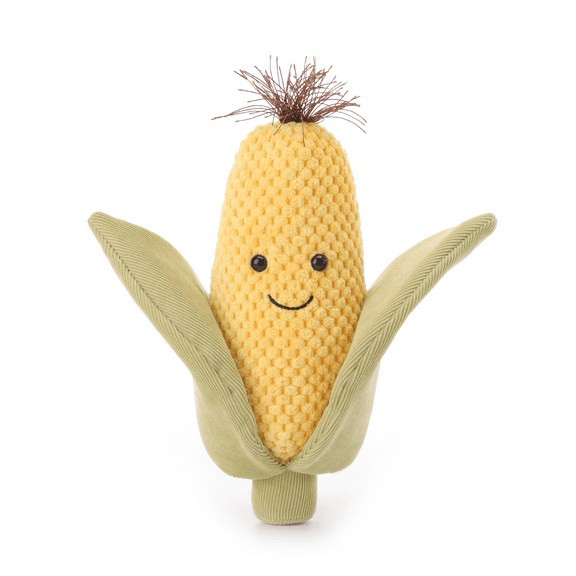 Apricot Lamb Fresh Corn Plush Toy for Kids 9 Inches
