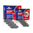 thumbnail image 2 of Front and Rear Ceramic Brake Pads for 2007 2008 2009 Hyundai Santa Fe, 2 of 4