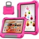 thumbnail image 1 of Funda para tablet Riaour Fire HD 10 Kids a prueba de golpes con soporte, color rosa, 1 of 6