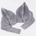 thumbnail image 5 of Byworldtasic Women's Plus Size Minimizer Bras Lace Underwire Push Up Everyday Floral Full Coverage Bralette, 5 of 6