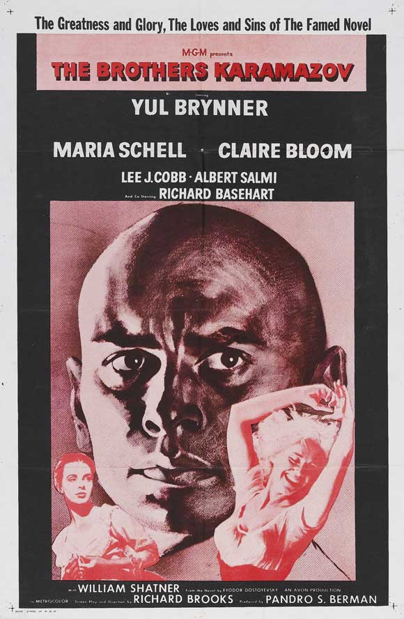 The Brothers Karamazov movie POSTER (Style C) (11" x 17") (1958