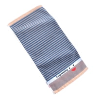 AUQ Wash Cloth,Gentle Fiber Loop Texture Face Towel,Uniform Seam Alignment Wash Cloths for Body,Brown,19.69*9.84*0.39in