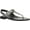 Pewter, variant on Women's Cora Toe Post Slingback Sandal Cream 6.5W