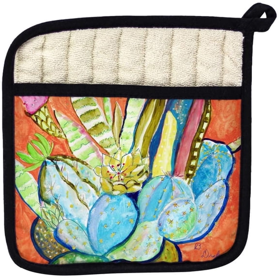Betsy Drake PT754 Cactus I Pot Holder
