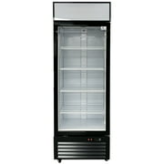 NSF One Glass Door Frigorifico Commercial Refrigerated Display Cooler 14.5 cu ft GDC -14