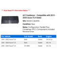 thumbnail image 2 of A/C Condenser - Compatible with 2015 - 2020 Acura TLX Sedan 2016 2017 2018 2019, 2 of 2