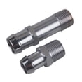 thumbnail image 1 of koolsoo 2pcs Chromed Heater Hose Fittings 3/4" Water Pump 5/8" Intake Connector Advanced, 1 of 6
