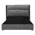 thumbnail image 1 of Recámara Matrimonial Becca Gris Shadow con Cabecera + Box Base Cama, 1 of 8