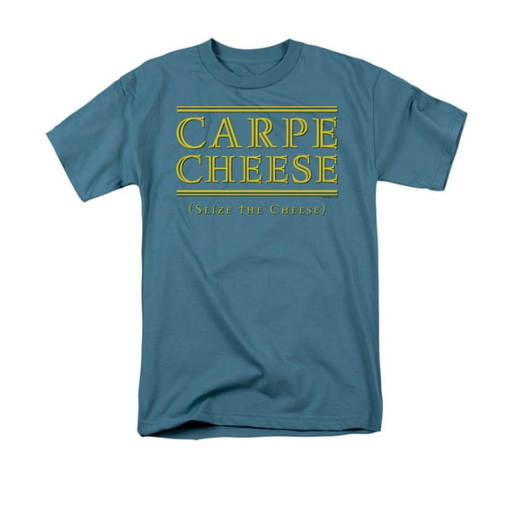 Carpe Cheese Seize The Cheese Funny Saying Adult T-Shirt