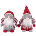 thumbnail image 1 of Elfo navideño, adornos de muñecas con sombrero rojo sueco, figurita de elfo nórdico de Papá Noel navideño, decoración navideña para el hogar, 2 uds. Fason WLJ-3586, 1 of 5