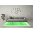 thumbnail image 3 of Ahgly Company Indoor Rectangle Solid Emerald Green Modern Area Rugs, 5' x 7', 3 of 4