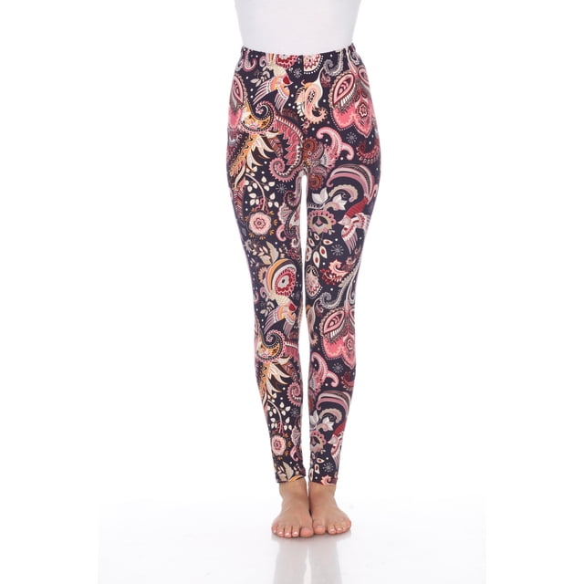 White Mark Leggings Imprimés pour Femmes