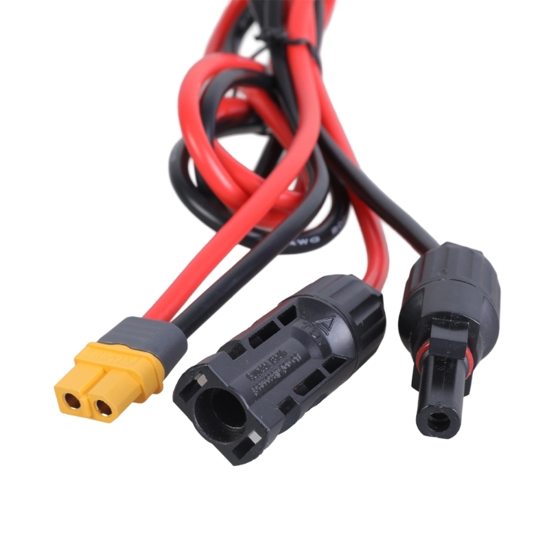 12AWG XT60 to MC4 Solar Panels Cable Extension Cable For Power Station Connector Mobile Energy Storage Battery Charging