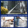 thumbnail image 5 of Cordless Portable Power Washer - Battery Powered Pressure Washer,Handheld Pressure Washer Gun with Nozzles,Rechargeable High-Pressure Car Washer Gun for Car Washing/Home/Floor, 5 of 7