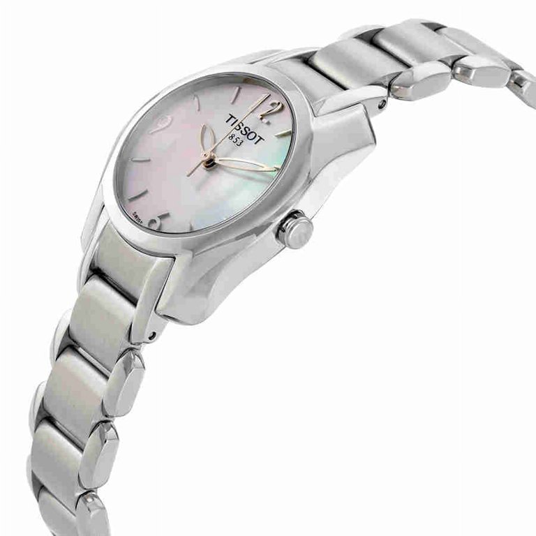 Tissot T Wave Mother of Pearl Dial Ladies Watch T0232101111700