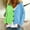 44#Mint Green, variant on Women's 2024 Color Block Cardigan Long Sleeve Button Down Open Front Coatigan Casual Button Printed Fashion Jacket Long Sleeve Tops Coat with Pockets