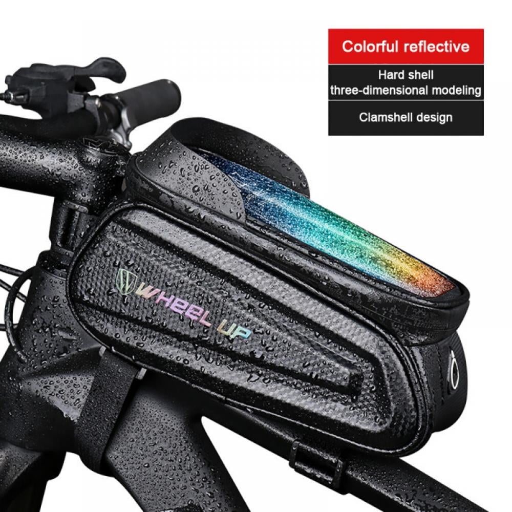 BUCKLOS Bike Phone Front Frame Bag Waterproof Bicycle Bike Storage Bag 