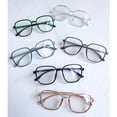 thumbnail image 2 of ZUARFY Oversized Anti Blue Light Computer Eyewear Frame For Women&Men Square Optical Spectacle Glasses Eyeglasses Frame Unisex, 2 of 19