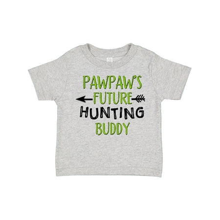 

Inktastic Pawpaws Future Hunting Buddy Gift Toddler Boy or Toddler Girl T-Shirt