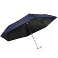 thumbnail image 4 of 6 Ribs Umbrella for Sun Rain Protection Umbrella for Trip Patio Backpacking Dark Blue, 4 of 9