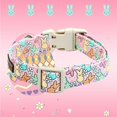 thumbnail image 3 of Collar para perro Lionheart Glory con estampado de huevos de pascua para perros de tamaño mediano, 3 of 5