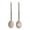 2-khaki, variant on cpfk Stainless Steel Handle Silicone Kitchen Utensil Set – Heat-Resistant, Anti-Deformation, Nonstick-Safe Cooking Tools, Includes Ladle, Slotted Spoon, Turner, Mini T-Spatula