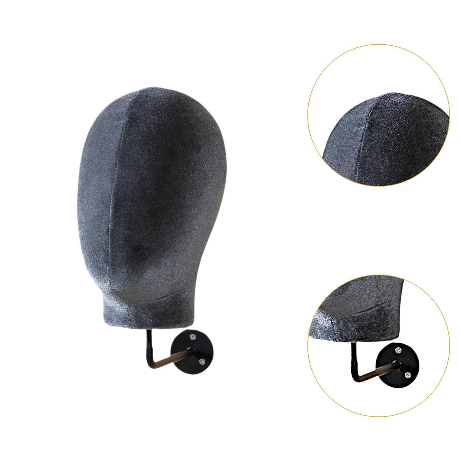 Bothyi Mannequin Head Model Wall Mounted Creative for Hairdresser Training Beginner