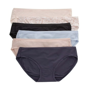 Buy Hanes Women's Microfiber Stretch Bikini Underwear, ComfortFlex