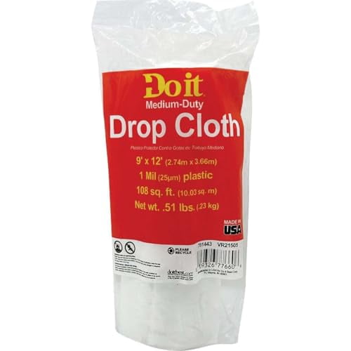 Do it Plastic Drop Cloth