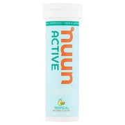 Nuun Bev Tube Tropical Fruit,10 Tb (Pack Of 8)