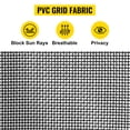 thumbnail image 1 of Valla de piscina VEVOR para piscinas enterradas, 4' x 12' - Valla de piscina, barrera de malla negra - Valla de piscina extraíble DIY, con kit de sección (4' x 12'), 1 of 9