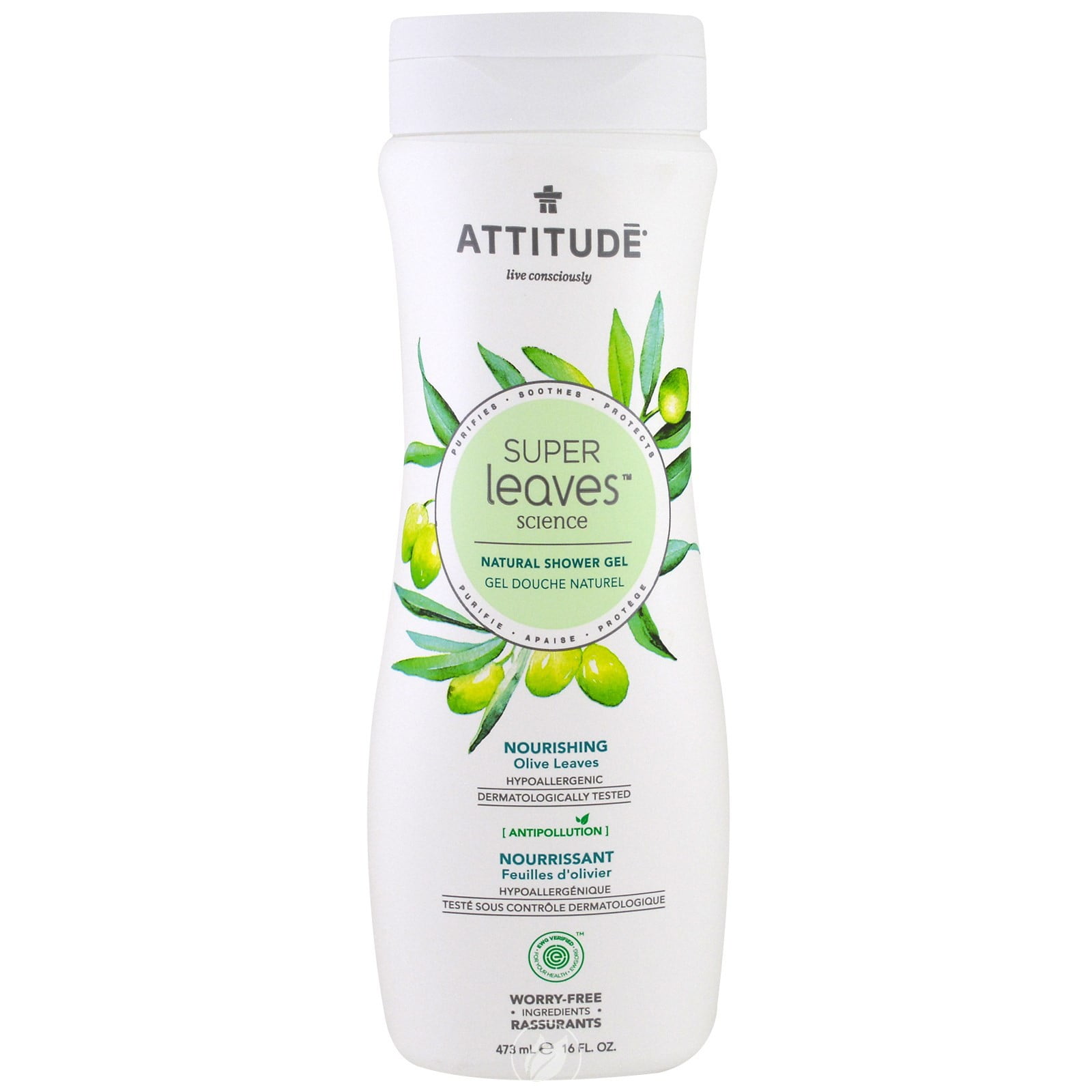 Attitude Super Leaves Body Wash - nourishing
