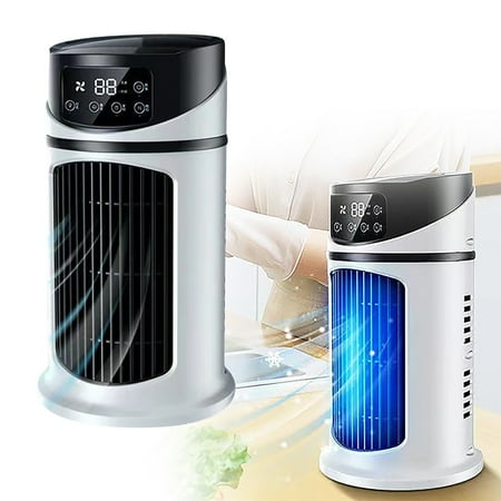 

Silent desktop air circulation fan Portable And Energy Efficient Air Conditioners Conditioner Five Speed Wind Design Tower Fan Smart Atomized Sheet Detection For Room Office Usb