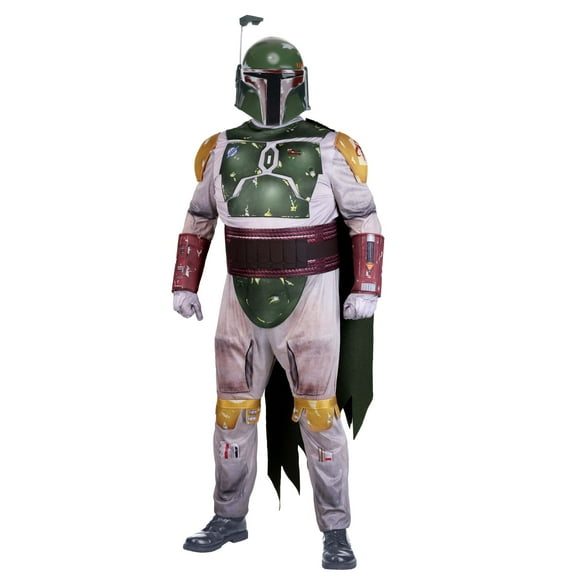 Plus Size Deluxe Star Wars Boba Fett Costume for Men