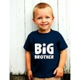 thumbnail image 6 of Tstars Boys' Big Brother T-Shirt - Elder Sibling Gift - Pregnancy Announcement - M, Navy, 6 of 6