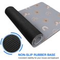 thumbnail image 6 of Long Mouse Pads for Desk,Blue Boho Bohemia Rainbow Hearts Pattern Desk Mats on Top Of Desks, Desk Mouse Pad Extra Large with 3mm Non-Slip Base and Stitched Edge for Gaming,Office,Work,Home 47.3"x23.6", 6 of 6