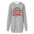 thumbnail image 1 of WEAIXIMIUNG Sweat-Shirt Maman Grande Taille Femme Décontracté Col Rond Imprimé Arbre de Noël, 1 of 3